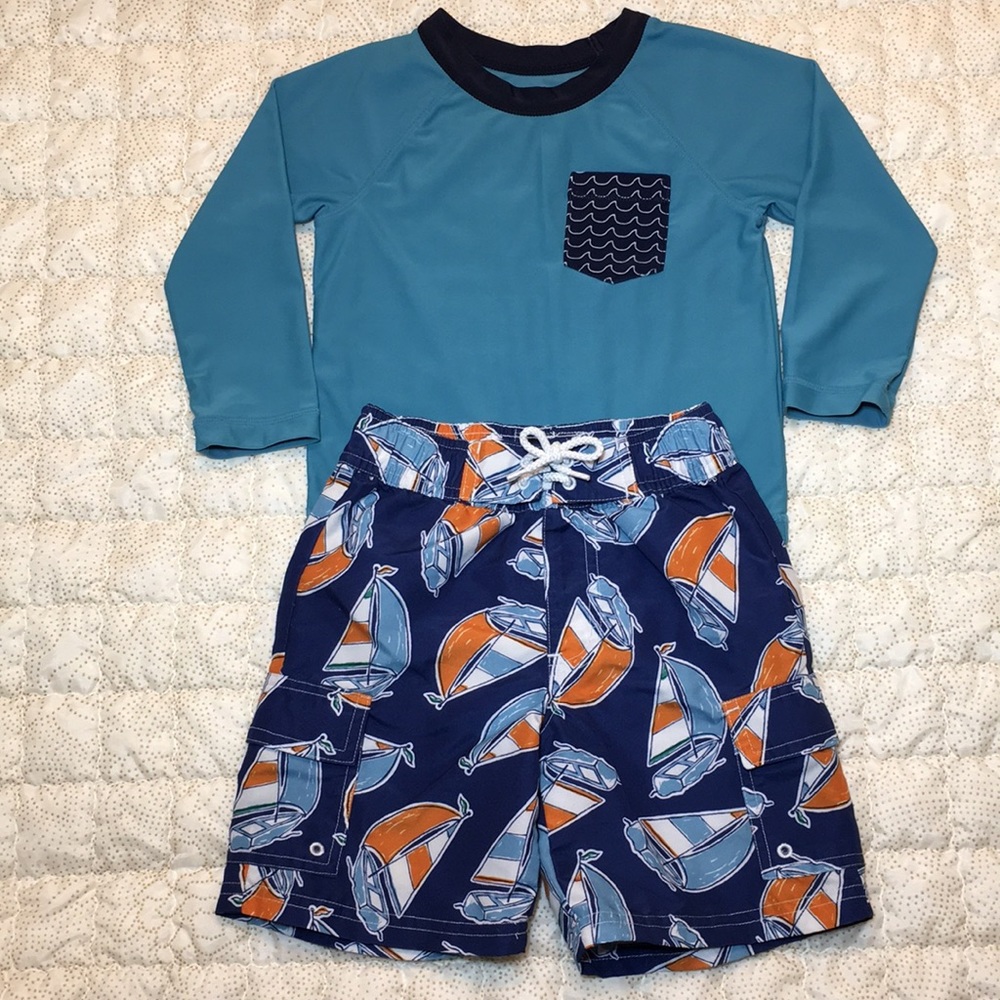 Janie and Jack - Gap swimsuit size 18-24 Months